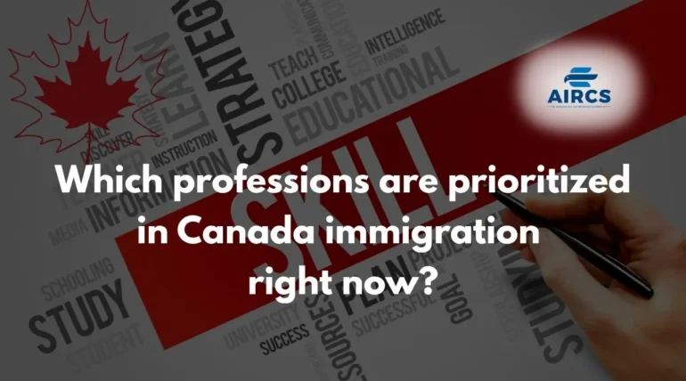 Canada priority occupations Express Entry 2026
