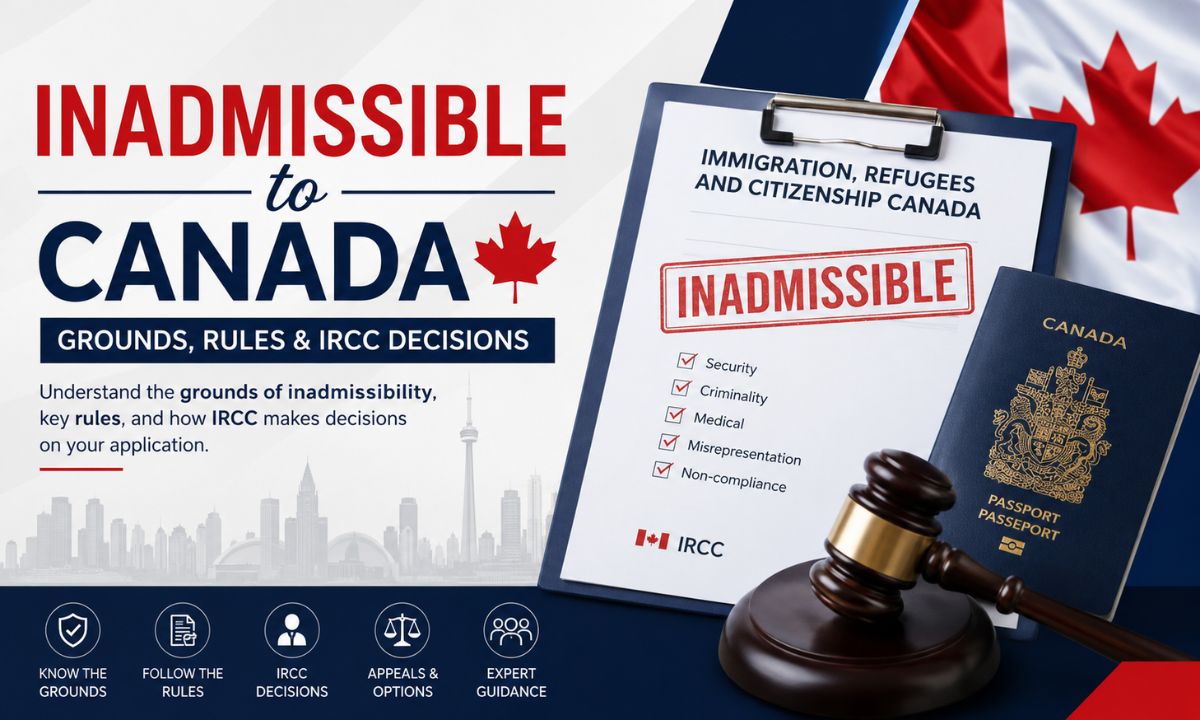 Inadmissible to Canada: Grounds, Rules & IRCC Decisions