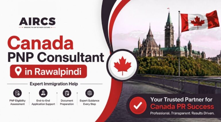 Canada PNP consultant in Rawalpindi helping client with immigration process