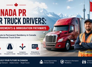 Canada PR for Truck Drivers – Requirements, NOC Code & Immigration Pathways Guide