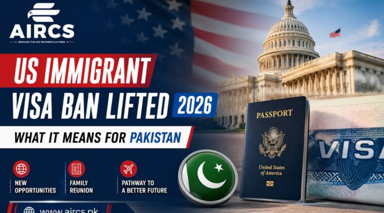 US Immigrant Visa Ban Lifted 2026 — What It Means for Pakistan