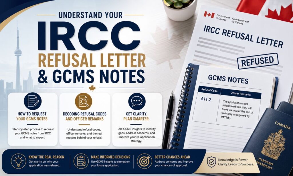 Understand Your IRCC Refusal Letter & GCMS Notes