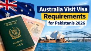 Australia visit visa requirements checklist for Pakistani applicants
