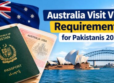 Australia visit visa requirements checklist for Pakistani applicants