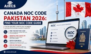 Canada NOC code chart 2026 for Pakistani Express Entry applicants