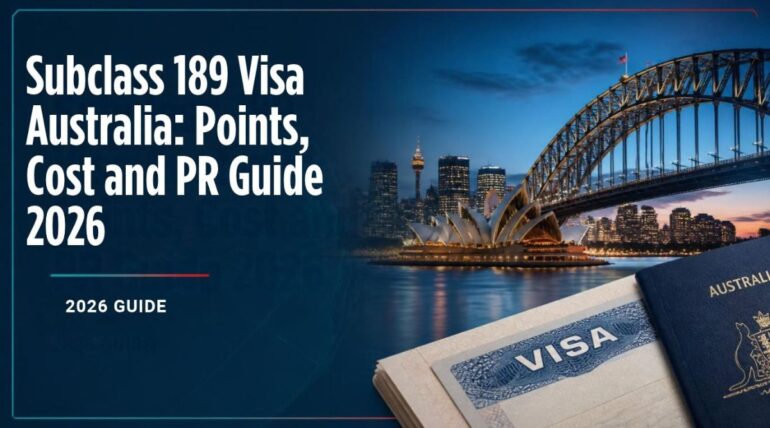 Subclass 189 Visa Australia: Points, Cost and PR Guide 2026 