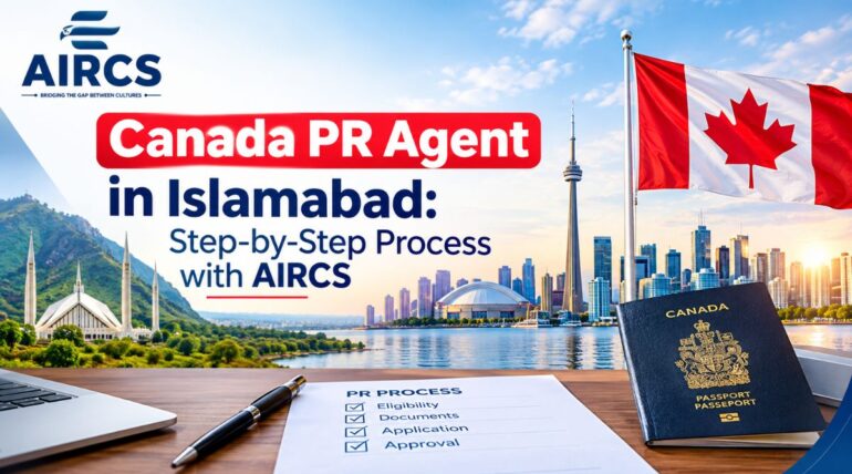 Canada PR agent in Islamabad consulting with a client on immigration process