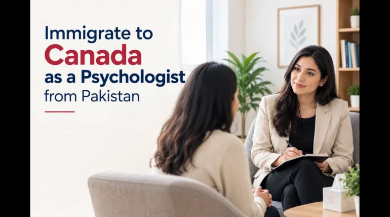 immigrate to Canada as a psychologist