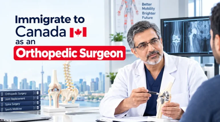 immigrate to Canada as an orthopedic surgeon