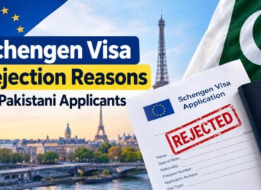 Schengen visa rejection reasons for Pakistani applicants