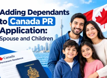 Adding dependants to Canada PR