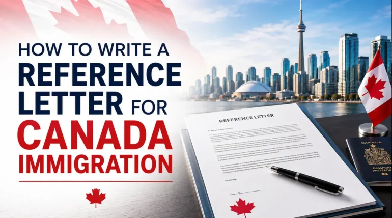 Reference Letter for Canada Immigration