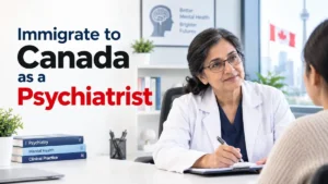 Immigrate to Canada as a psychiatrist from Pakistan