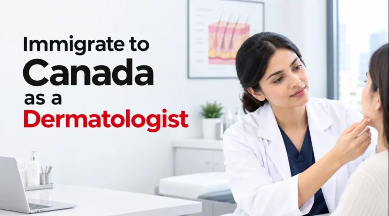 Immigrate to Canada as a dermatologist from Pakistan