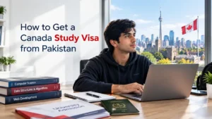 Canada study visa from Pakistan 2026