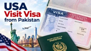 USA visit visa from Pakistan